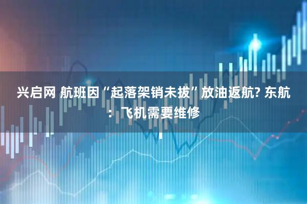 兴启网 航班因“起落架销未拔”放油返航? 东航：飞机需要维修