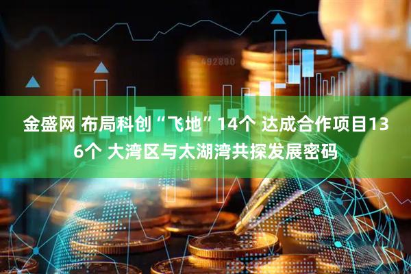 金盛网 布局科创“飞地”14个 达成合作项目136个 大湾区与太湖湾共探发展密码