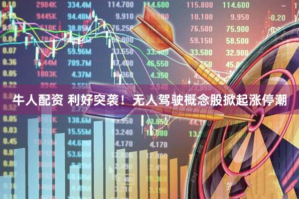 牛人配资 利好突袭！无人驾驶概念股掀起涨停潮